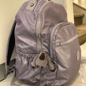 Purple Kipling Backpack 🎒